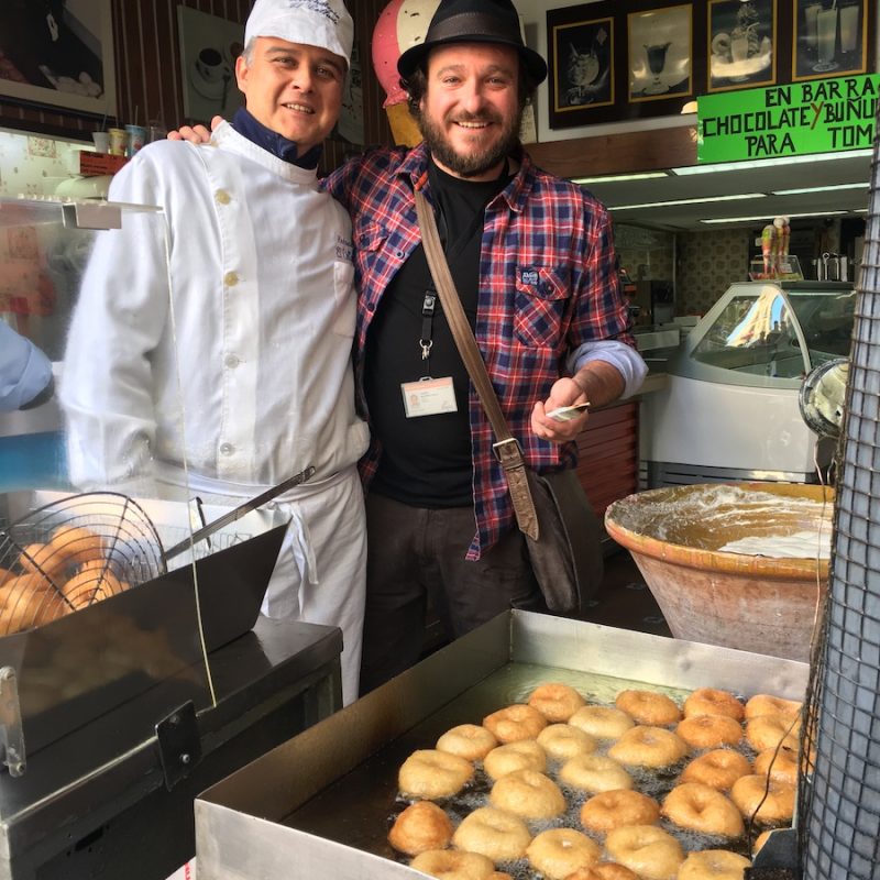 Buñuelos Valencia food fallas