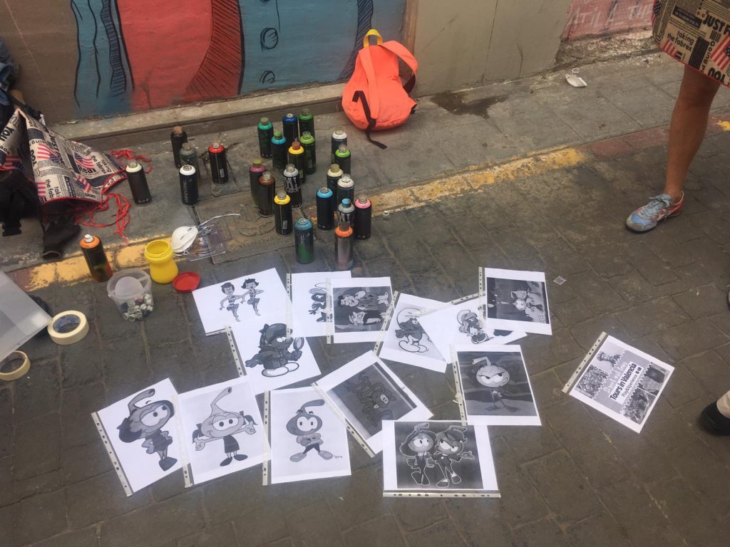 make your own graffiti Valencia