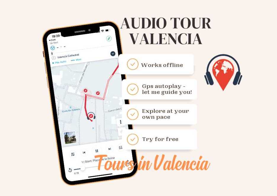 audio tour valencia English