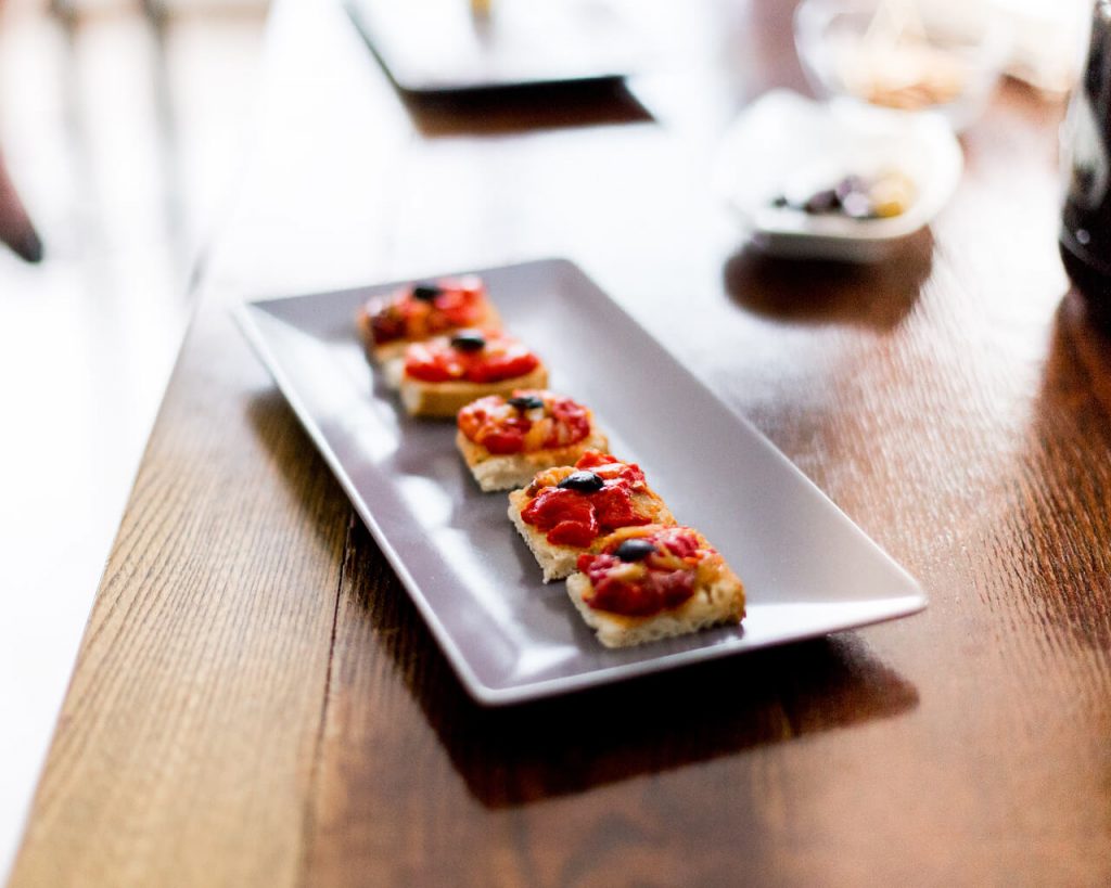 tapas gastronomic menu