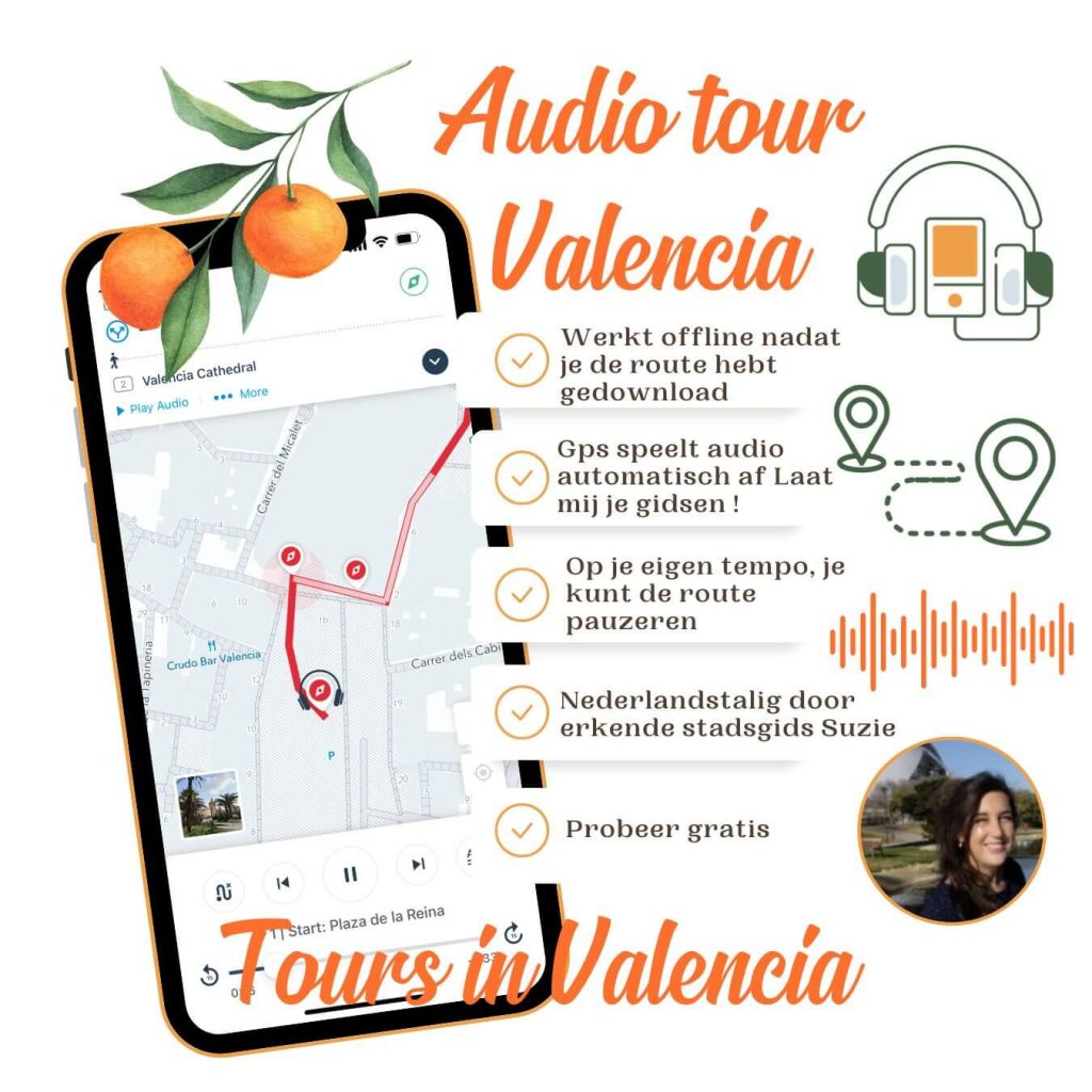 Nederlandstalige audiogids Valencia